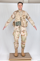  Photos Army Man in Camouflage uniform 2 21th Century Army a poses whole body 0017.jpg